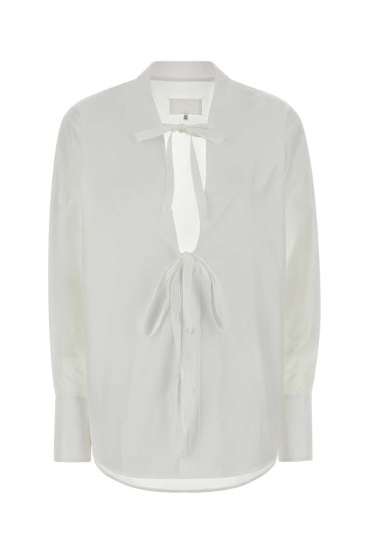 White poplin shirt White MAISON MARGIELA (S29DT0016S43001)
