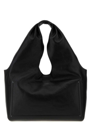 Black leather Box XL shopping bag MAISON MARGIELA (SB2WD0105P8982)