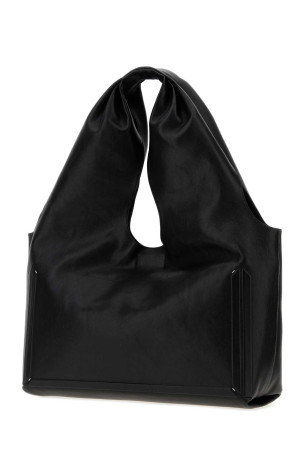 Black leather Box XL shopping bag MAISON MARGIELA (SB2WD0105P8982)