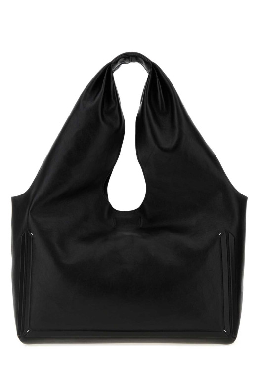 Black leather Box XL shopping bag MAISON MARGIELA (SB2WD0105P8982)