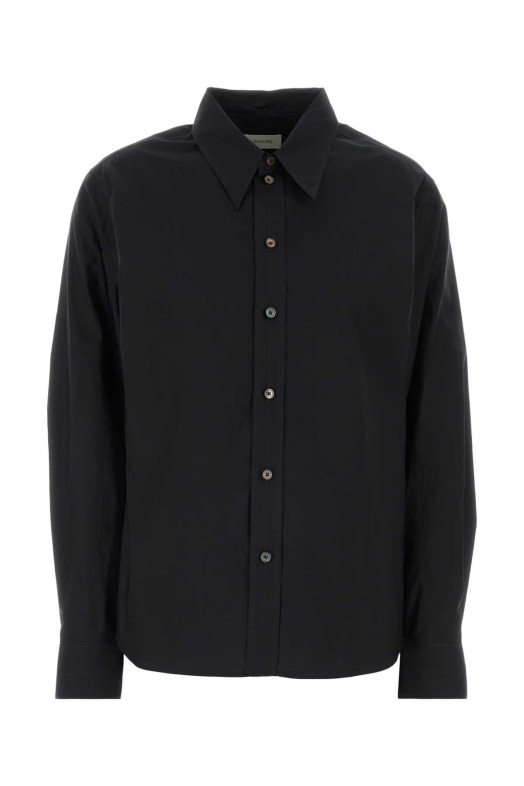 Black poplin shirt LEMAIRE (SH1182LF1500)