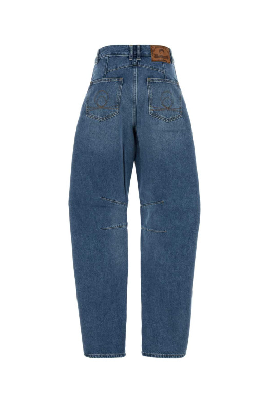 Denim wide-leg jeans MARINE SERRE (WPA174ACDEN0002)