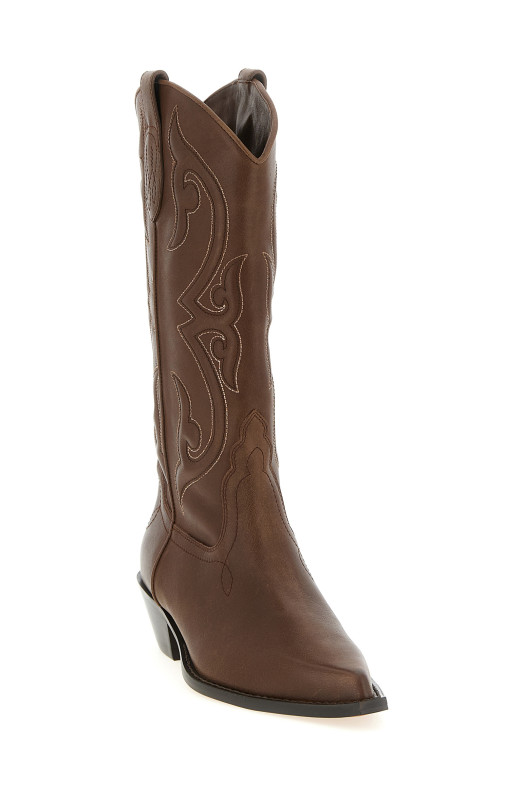 Ботинки Yuma коричневого цвета YUM355TOVNA10WTOBACCO