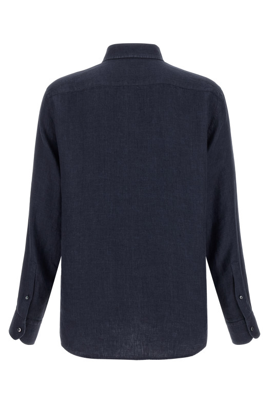 Поло «Oasi Lino Blue» ZEGNA UHX51A3SRF13402