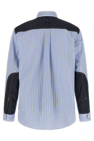 Сорочка з джинсовими вставками, СИНЯ JUNYA WATANABE WQB0371