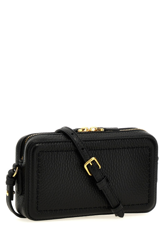 Мини-сумка через плечо Valentino Garavani «Alltime», черная W2P0AI5RZR0NO