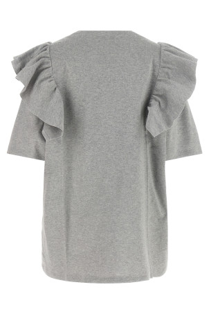 Сукня з воланами, сіра MIU MIU MMA932SOOO19PMF0K44