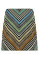 Geometric pattern skirt Multicolor
