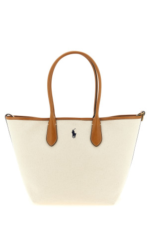 Середня полотняна сумка для покупок, коричнева POLO RALPH LAUREN 428962165001