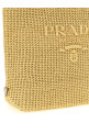 Crochet raffia shopping bag Beige