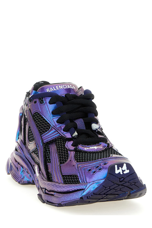 'Runner Iridescent' sneakers Blue