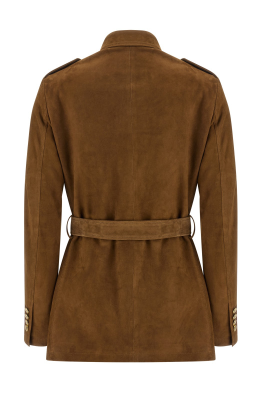 Куртка «Clea», коричневая CLEAPECHE2601COGNAC