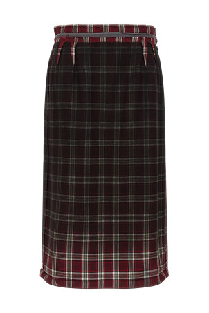 Плісирована спідниця, різнокольорова MAISON MARGIELA S51ME0053M35710001F