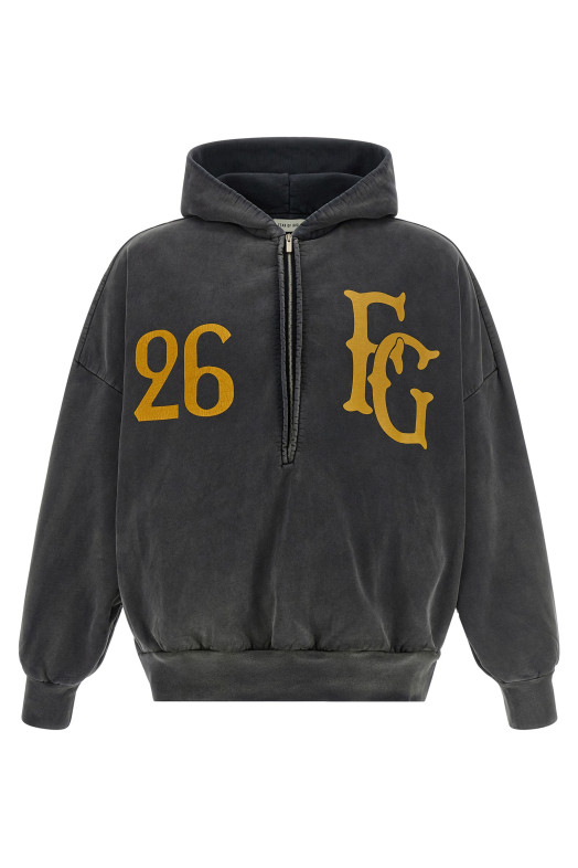 'Baseball Club' hoodie Gray