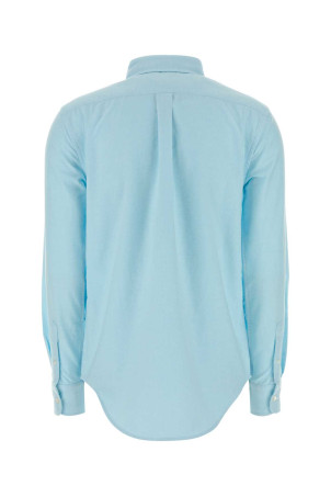 Світло-блакитна сорочка оксфорд POLO RALPH LAUREN (211970736)