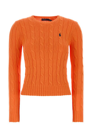 Помаранчевий бавовняний светр POLO RALPH LAUREN (211971869)