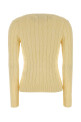 Pastel yellow cotton sweater Black POLO RALPH LAUREN (211971870)
