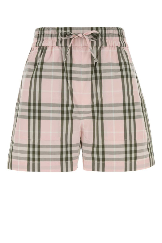 Embroidered poplin shorts BURBERRY (8123642)