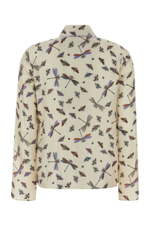 Printed twill shirt GUCCI (856111ZAUK3)