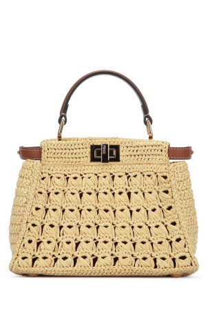 PEEKABOO MINI VIT.SETA/PAGLI FENDI (8BN244AWQ8)