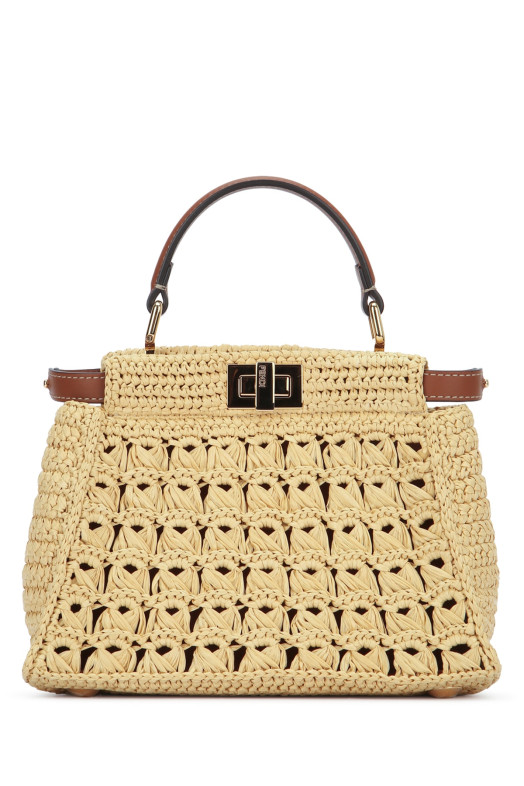 PEEKABOO MINI VIT.SETA/PAGLI FENDI (8BN244AWQ8)