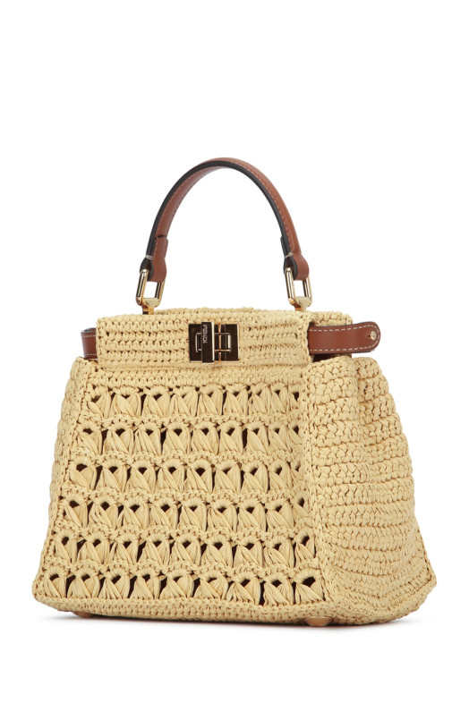 PEEKABOO MINI VIT.SETA/PAGLI FENDI (8BN244AWQ8)