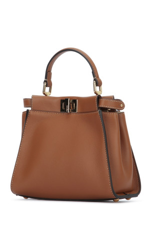 PEEKABOO MINI СОЛОМ'ЯНА КАПЕЛЮШКА, В'ЯЗАНА ГАЧКОМ, FENDI (8BN244AWQ9)