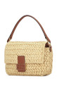 Сумка MAMMA BAGUETTE из соломы, вязаная крючком, FENDI (8BR833AWQC)