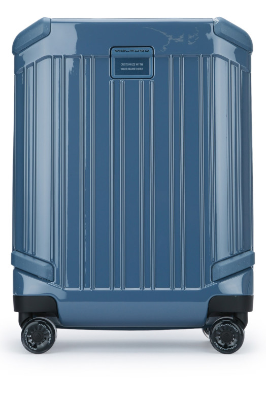 TROLLEY CABINA SLIM 4 RUOTE IN POLICARBONATO PIQUADRO (BV4425POP)