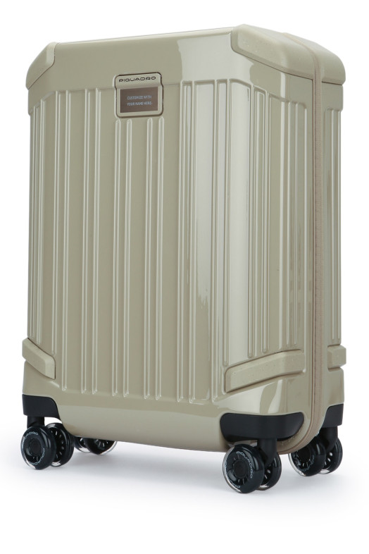 TROLLEY CABINA SLIM 4 RUOTE IN POLICARBONATO PIQUADRO (BV4425POP)