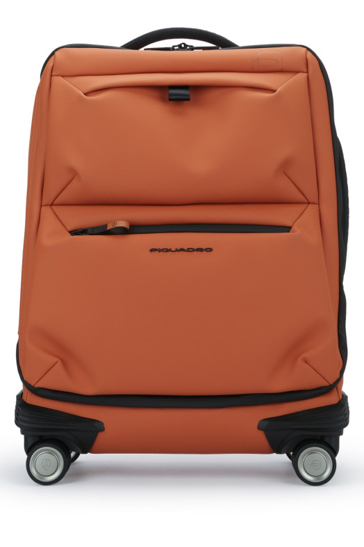 SLIM CABIN LUGGAGE 4 RUOTE IN TESSUTO PIQUADRO (BV6377C2OW)