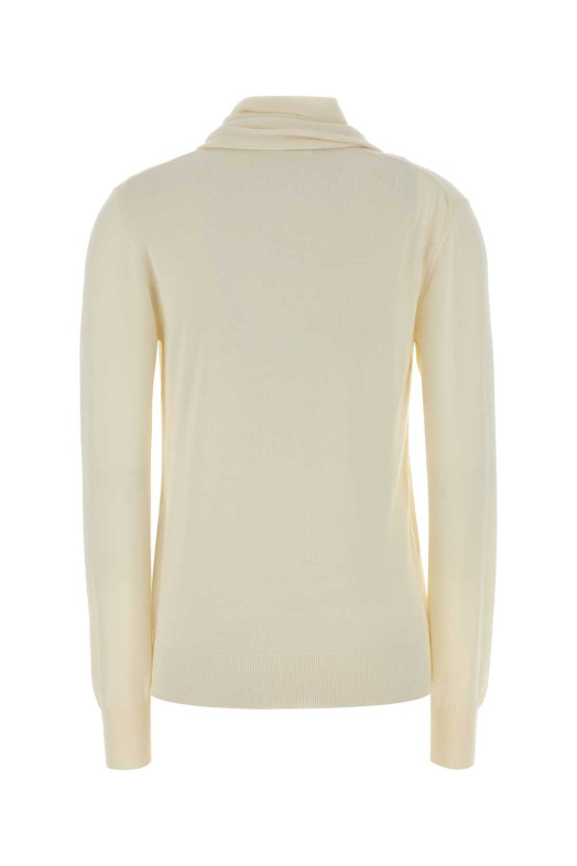 Cream wool sweater JIL SANDER (J01GP0130J14828)