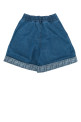 КОРОТКИЕ ДЖИНСЫ ТЕМНО-СИНИЕ FENDI KIDS (JFF400AVWI)