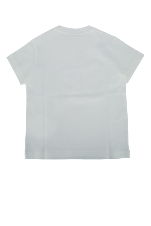 T-SHIRT JERSEY TINTO GESSO White FENDI KIDS (JFI4117AJ)