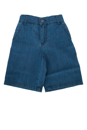 ДЖИНСЫ BERMUDA, ТЁМНО-СИНИЕ, FENDI KIDS (JMF584AVWI)