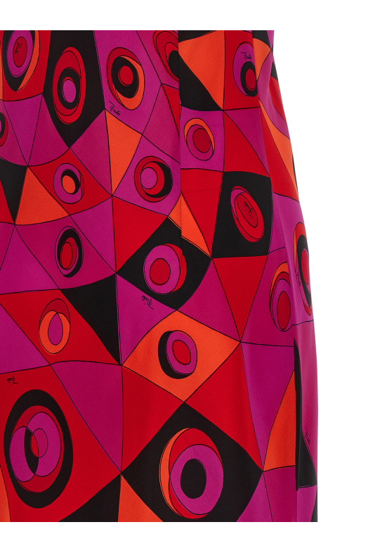 Платье «Occhi» цвета фуксии 6HRI256H723050