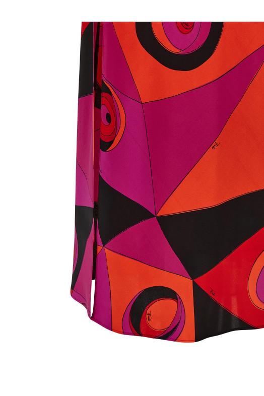 Платье «Occhi» цвета фуксии 6HRI256H723050