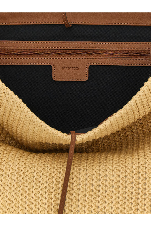 Корзинка из рафии, разноцветная PINKO 106834A391HH2A