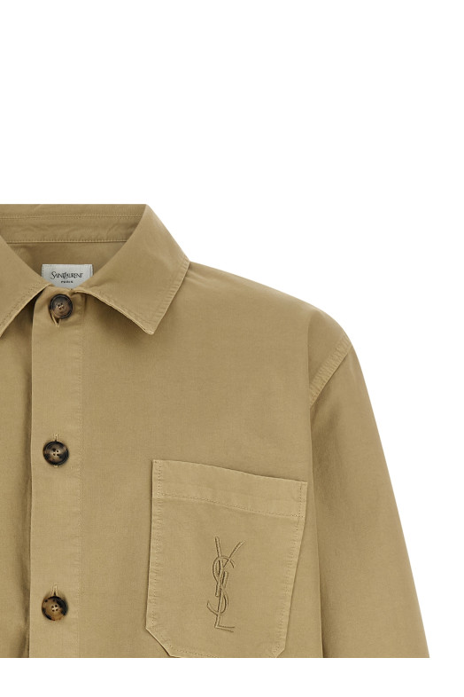 'Cassandre' overshirt Beige