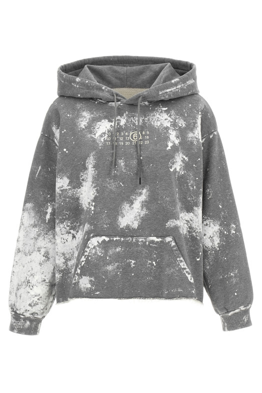 Толстовка с капюшоном «Numeric Signature MM6», серый цвет S62GU0146S25337853M