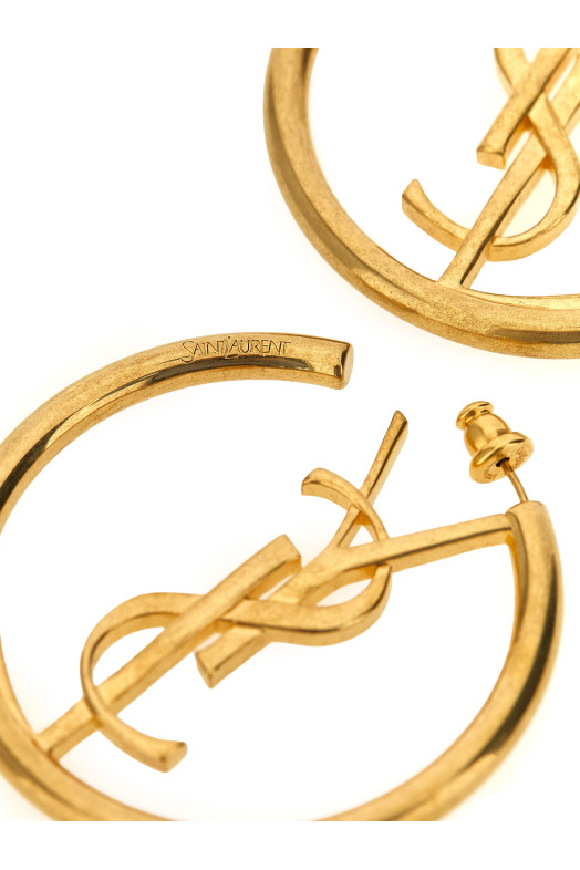 'Cassandre' hoop earrings Gold