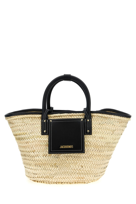 'Le Panier Soli' shopping bag Black