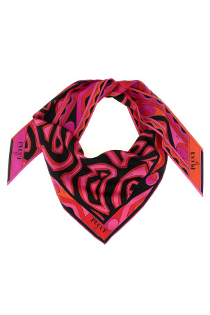 Шарф у формі трикутника, фуксія EMILIO PUCCI 6HGB656HC231