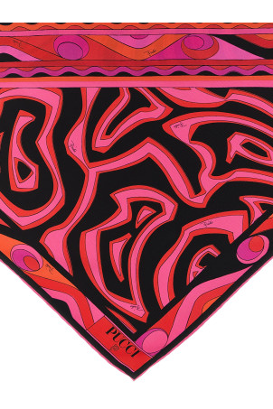 Шарф у формі трикутника, фуксія EMILIO PUCCI 6HGB656HC231