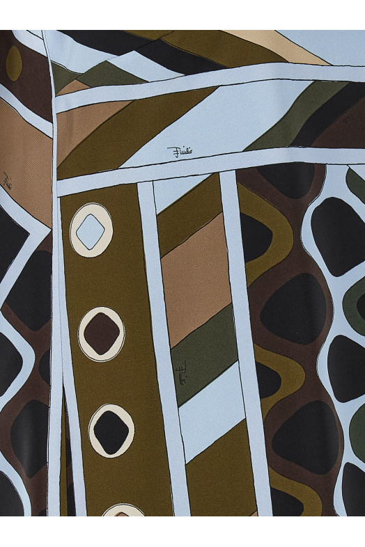 Платье с принтом «Vivara», многоцветное 6HRG056H841016