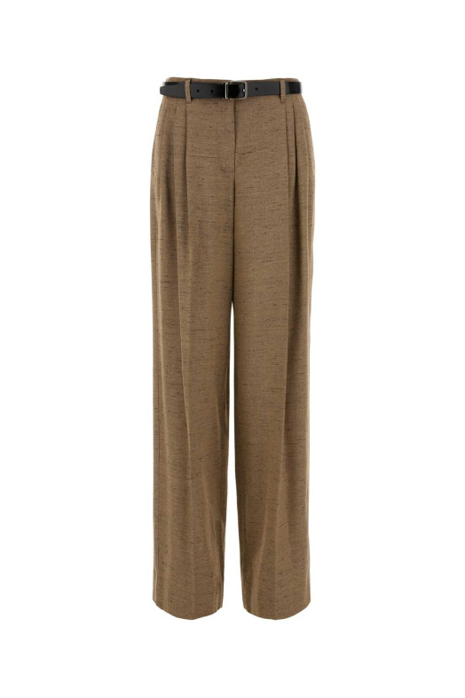 Biscuit tweed wide-leg pant DOLCE & GABBANA (FTDMITHUMWC)