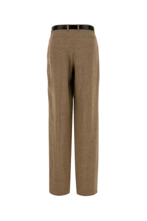 Biscuit tweed wide-leg pant DOLCE & GABBANA (FTDMITHUMWC)