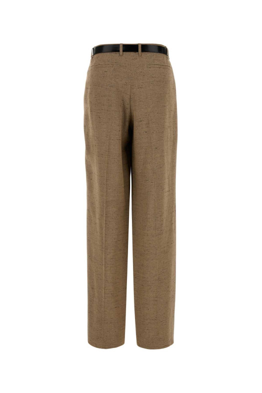 Biscuit tweed wide-leg pant DOLCE & GABBANA (FTDMITHUMWC)
