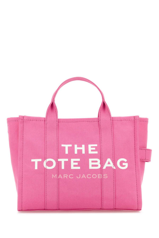 Dark pink canvas medium The Tote Bag handbag MARC JACOBS (M0016161)