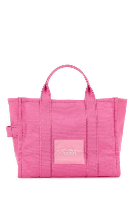 Dark pink canvas medium The Tote Bag handbag MARC JACOBS (M0016161)